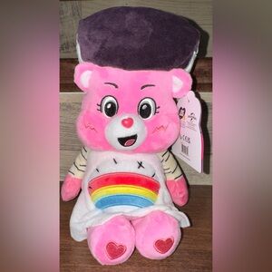 🥰 Care Bears x Universal Monsters 12” Plush Cheer Bear Bride Of Frankenstein